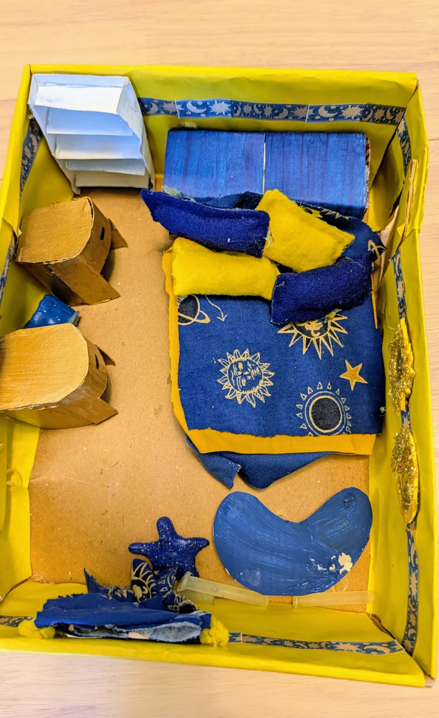 Handmade Miniature Diorama Room Playset