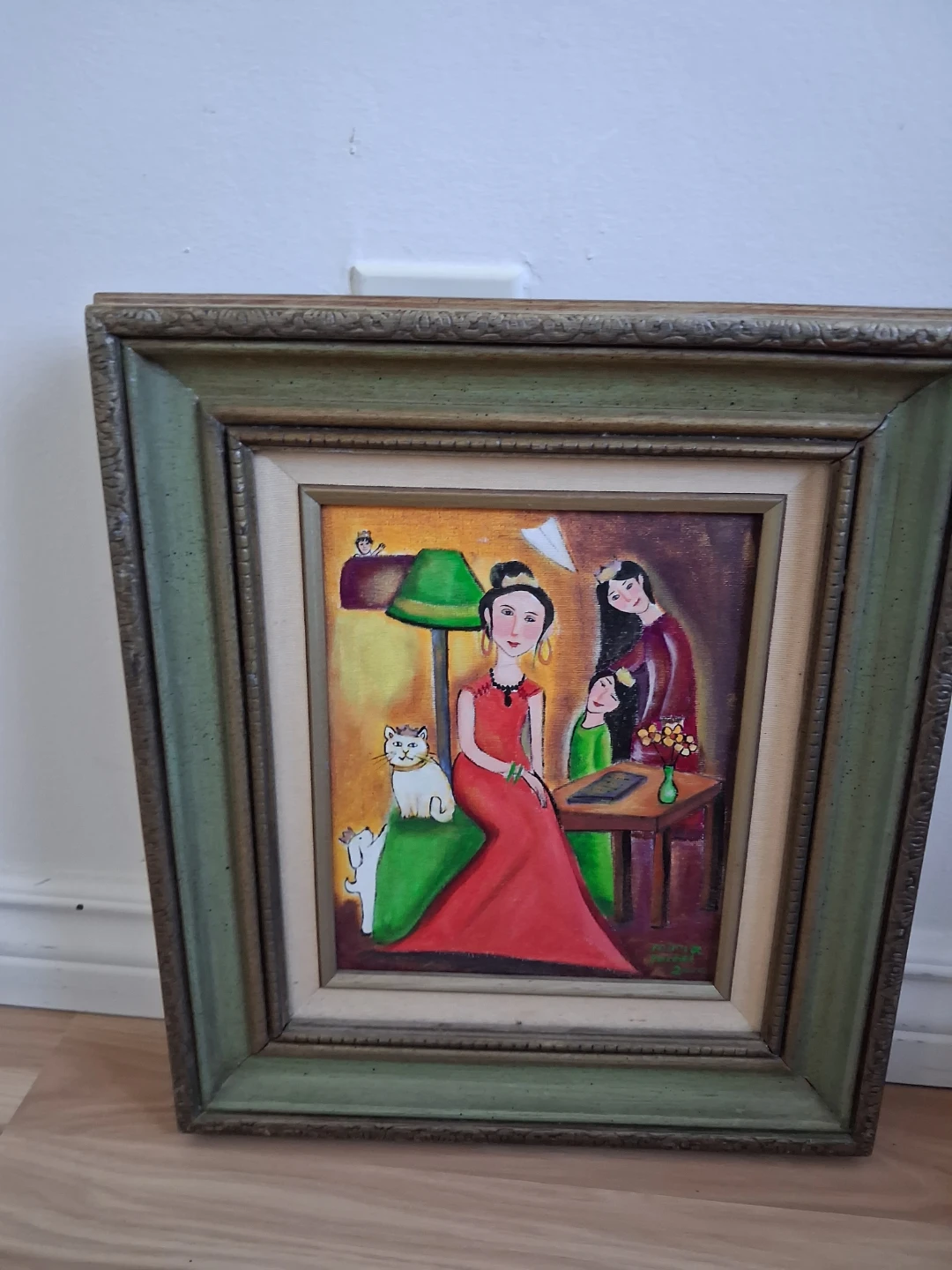 Framed Original Oil Painting