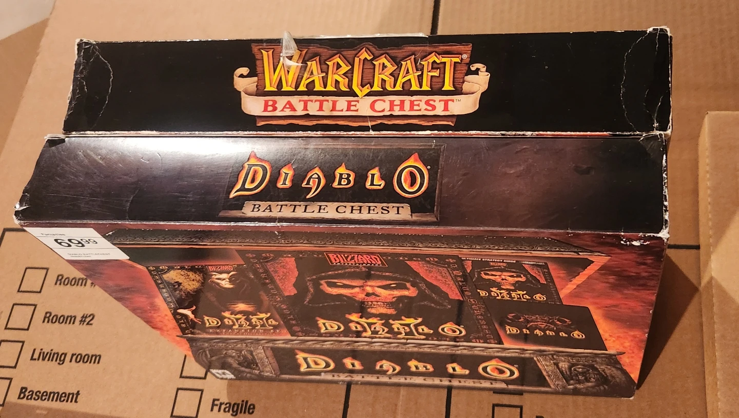 Warcraft and Diablo Battle Chest PC Game Collection