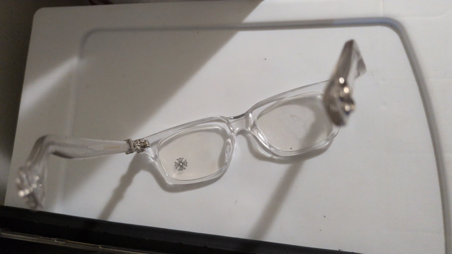 Chrome Hearts clear frame glasses - photo 3