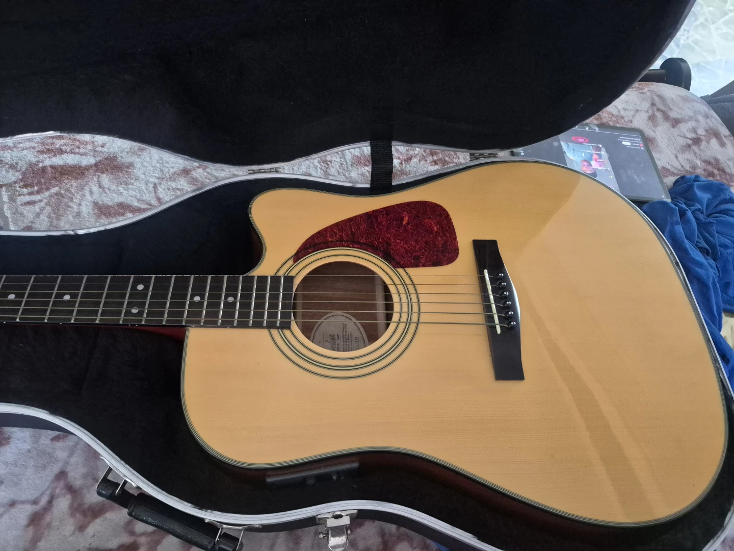 Fender DG20CE NAT Acoustic Guitar - photo 5
