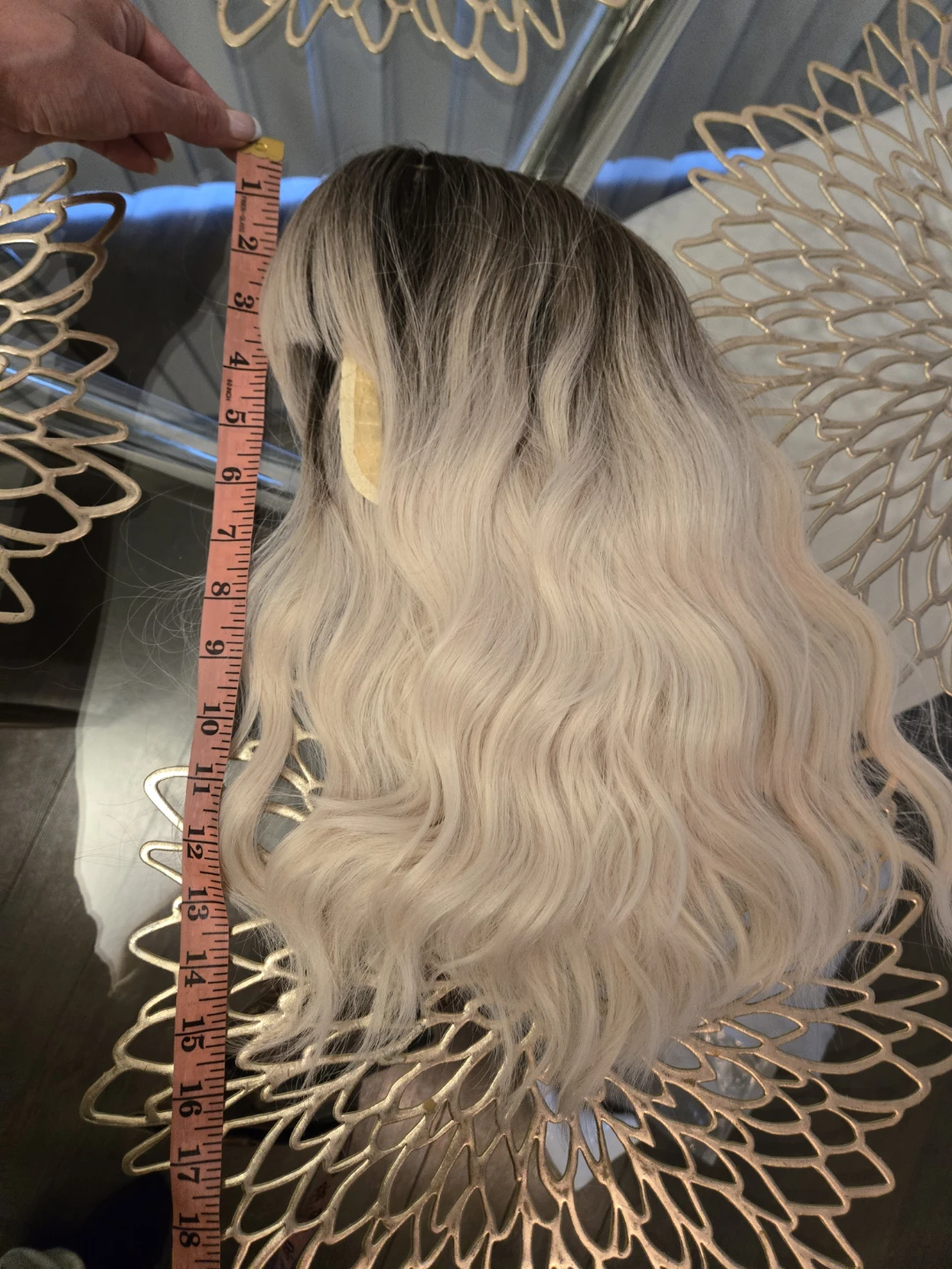 Ombre Wavy Synthetic Wig