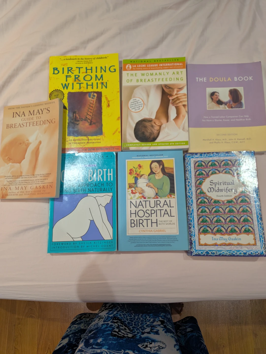 Set of 7 Pregnancy and Childbirth Books