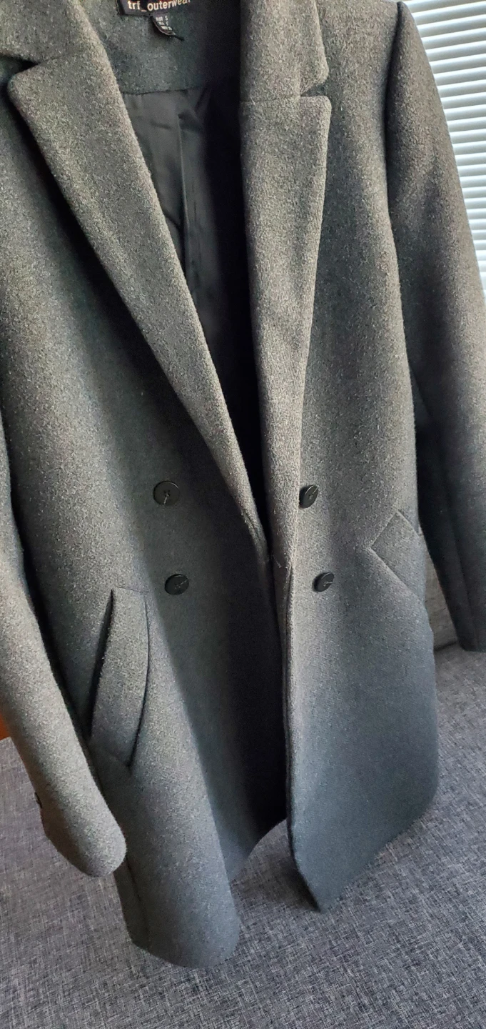 Zara wool-blend coat - photo 2