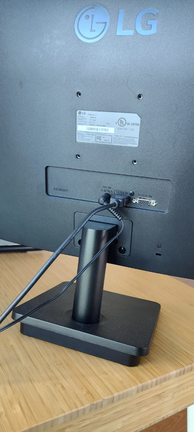 24" LG Monitor with HDMI and D-Sub - photo 5