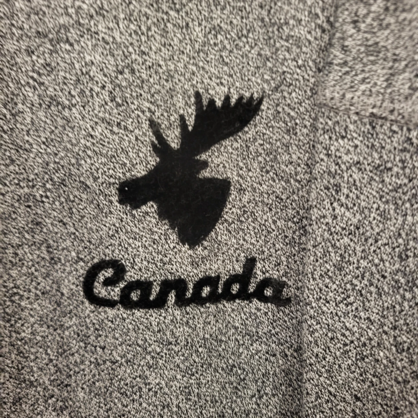 Canadiana Grey Zip-Up Hoodie - photo 5
