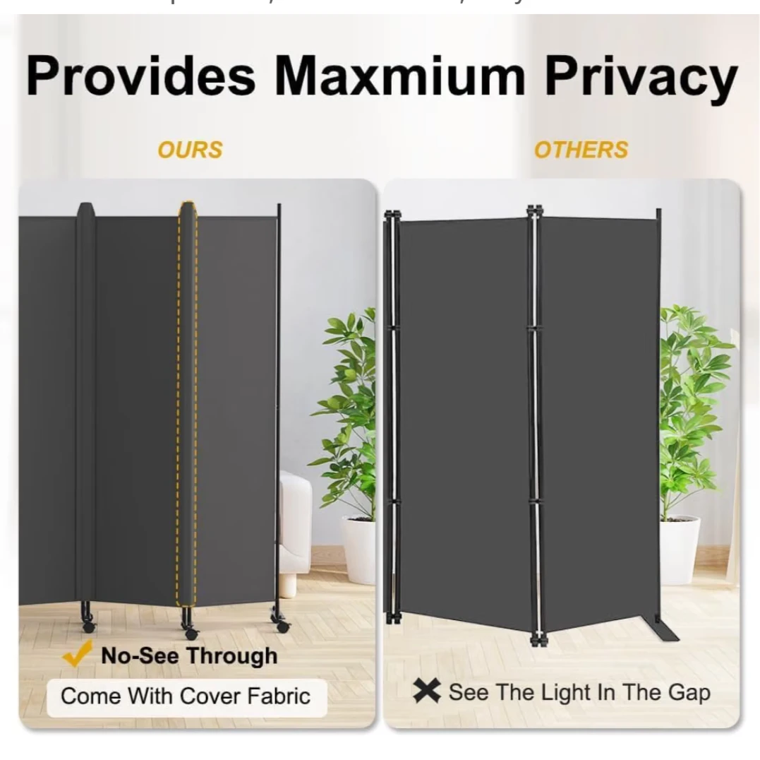 6 Panel Folding Privacy divider - photo 5