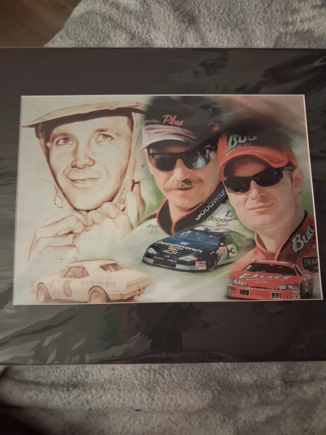 NASCAR Legends Framed Print