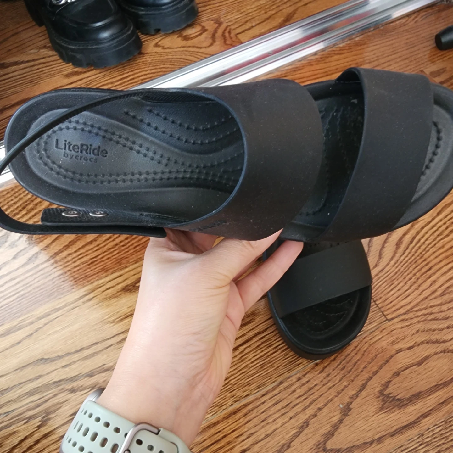 Crocs LiteRide Sandals Black - photo 2