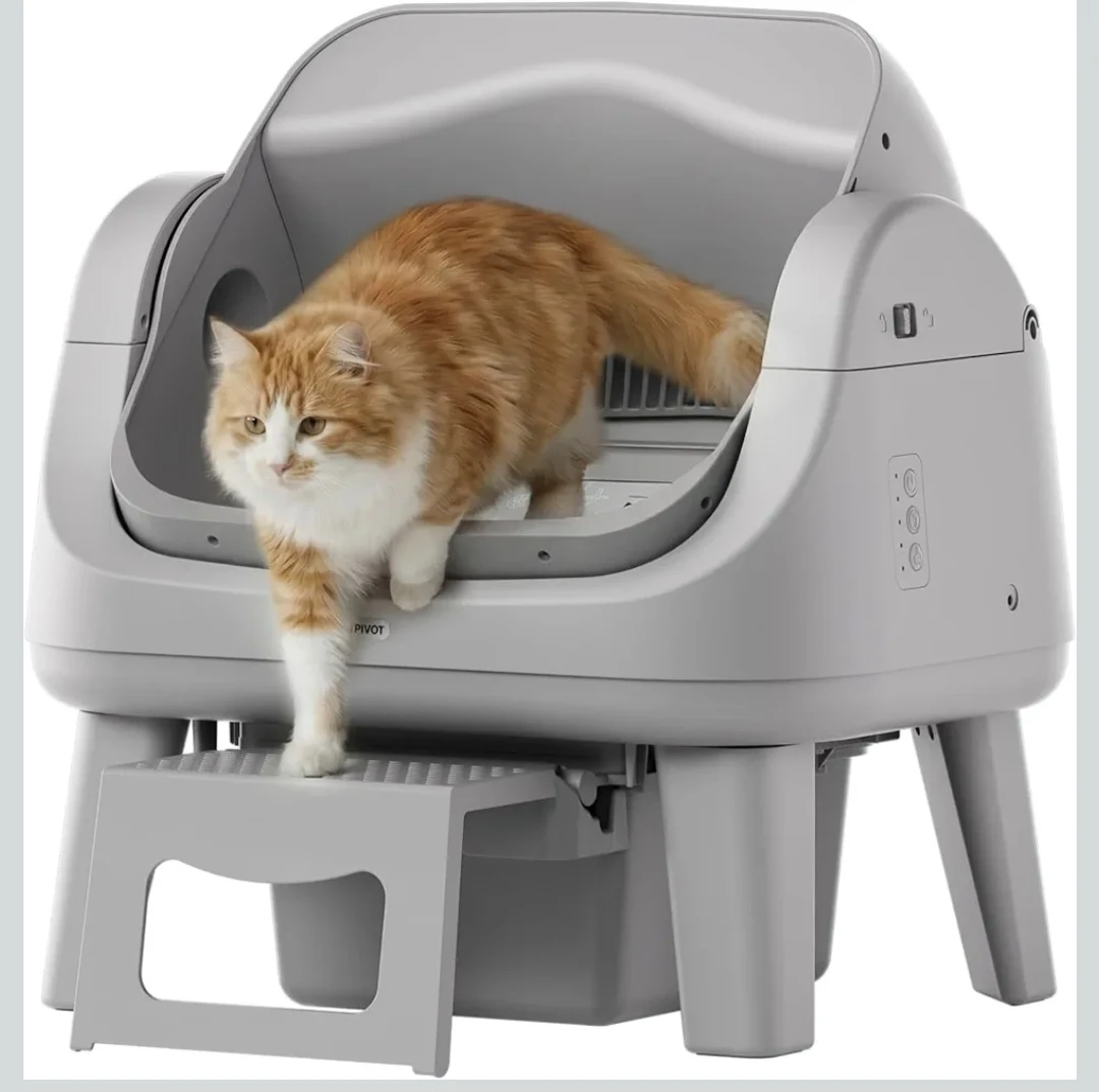 Pivot Self-Cleaning Cat Litter Box