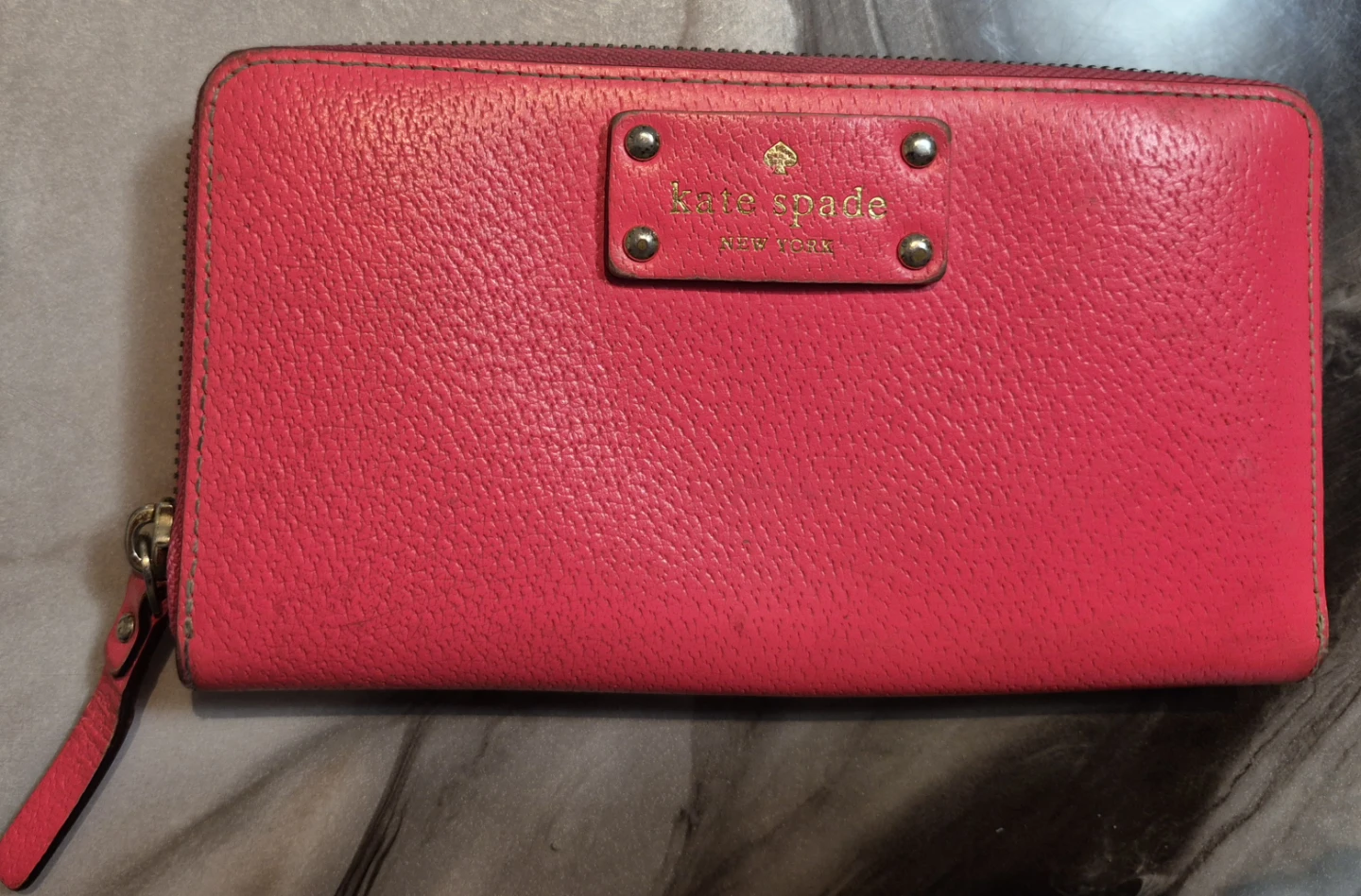 Kate Spade Pink Leather Wallet