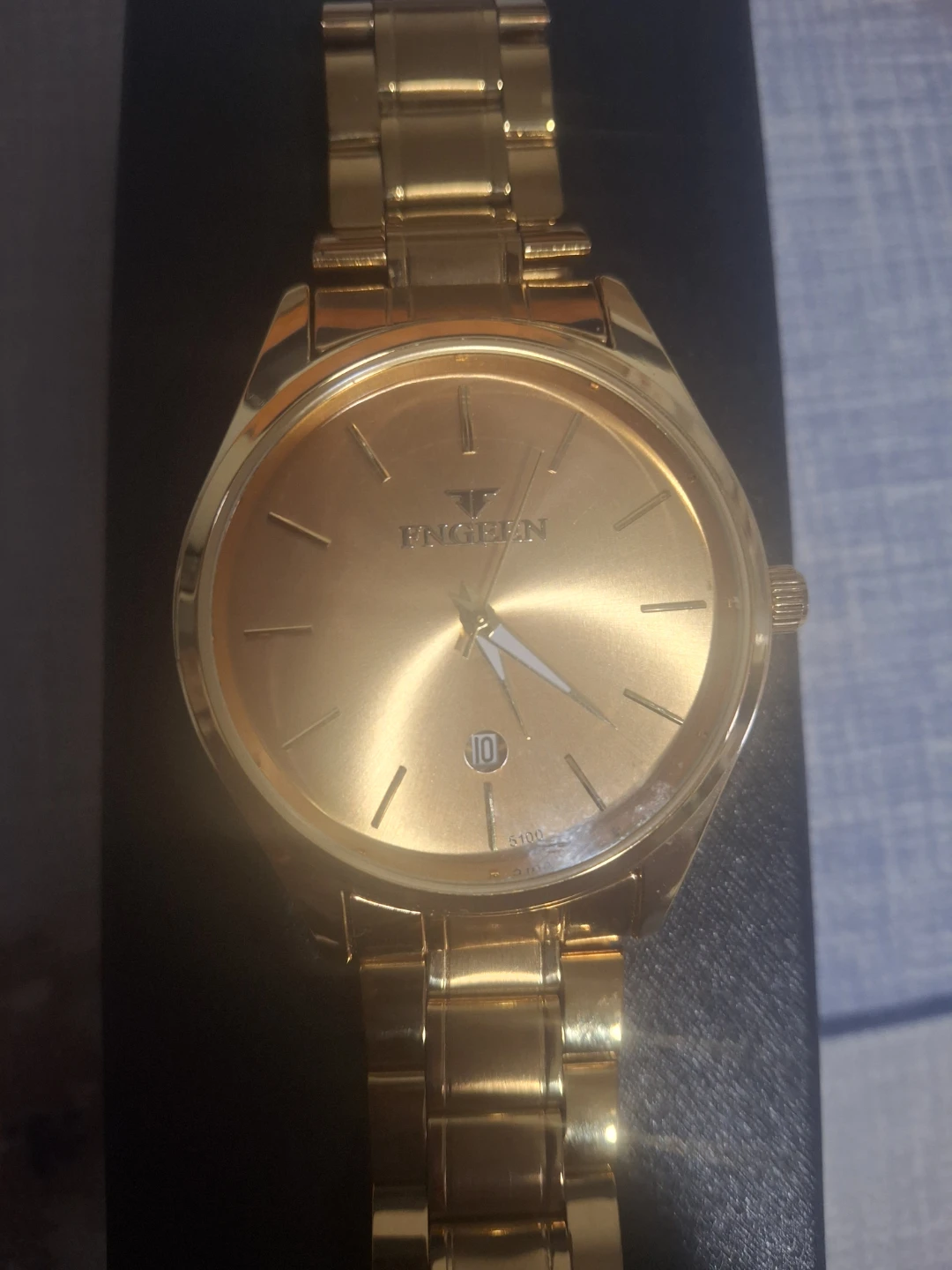 Fngeen Gold-Tone Wristwatch - photo 2