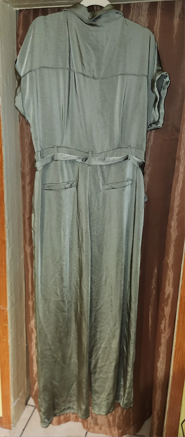 Forever 21+ Olive Green Jumpsuit Size 1X - photo 3
