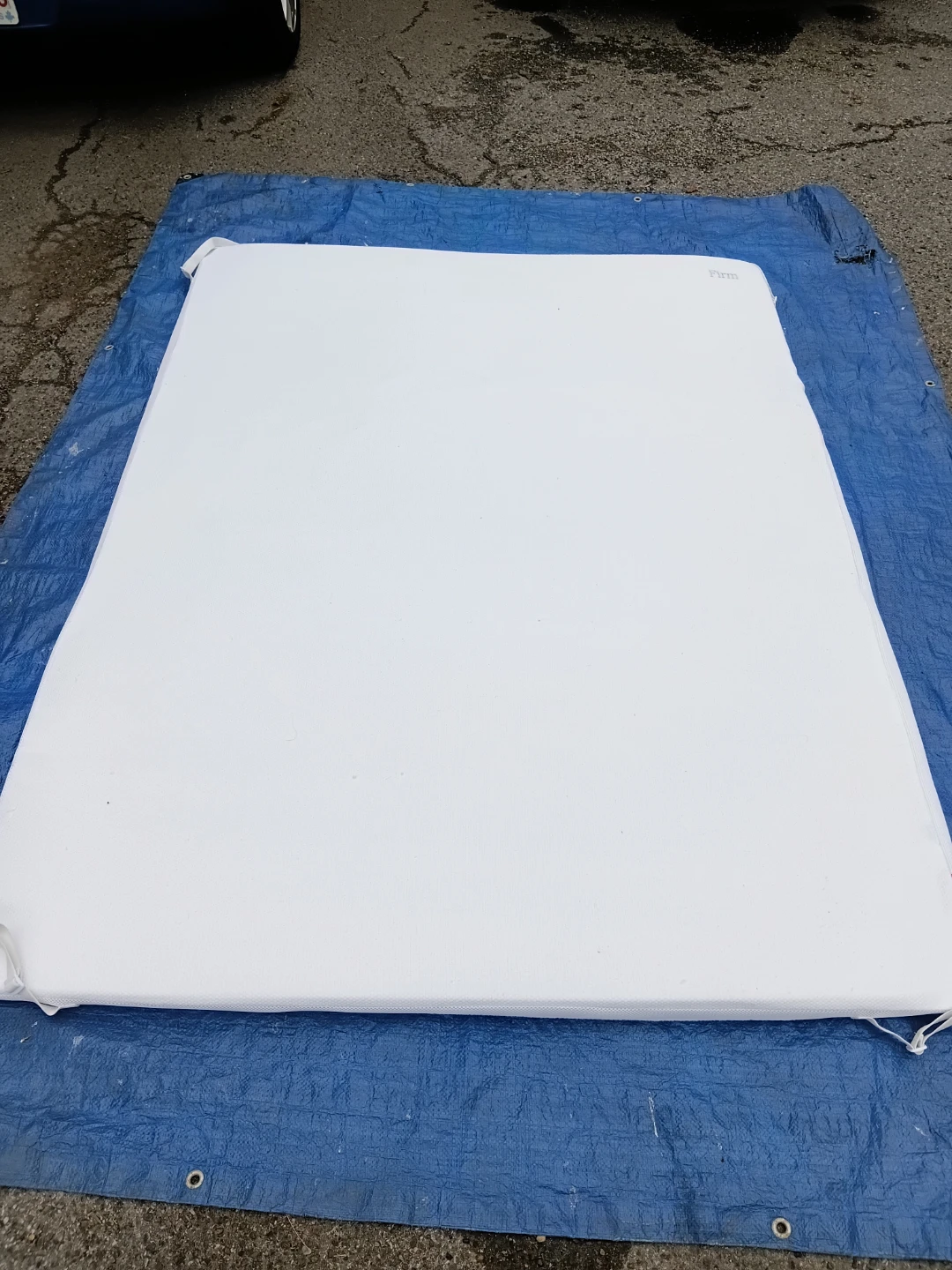 Endy 2" Queen Size Firm High Density Memory Foam Topper