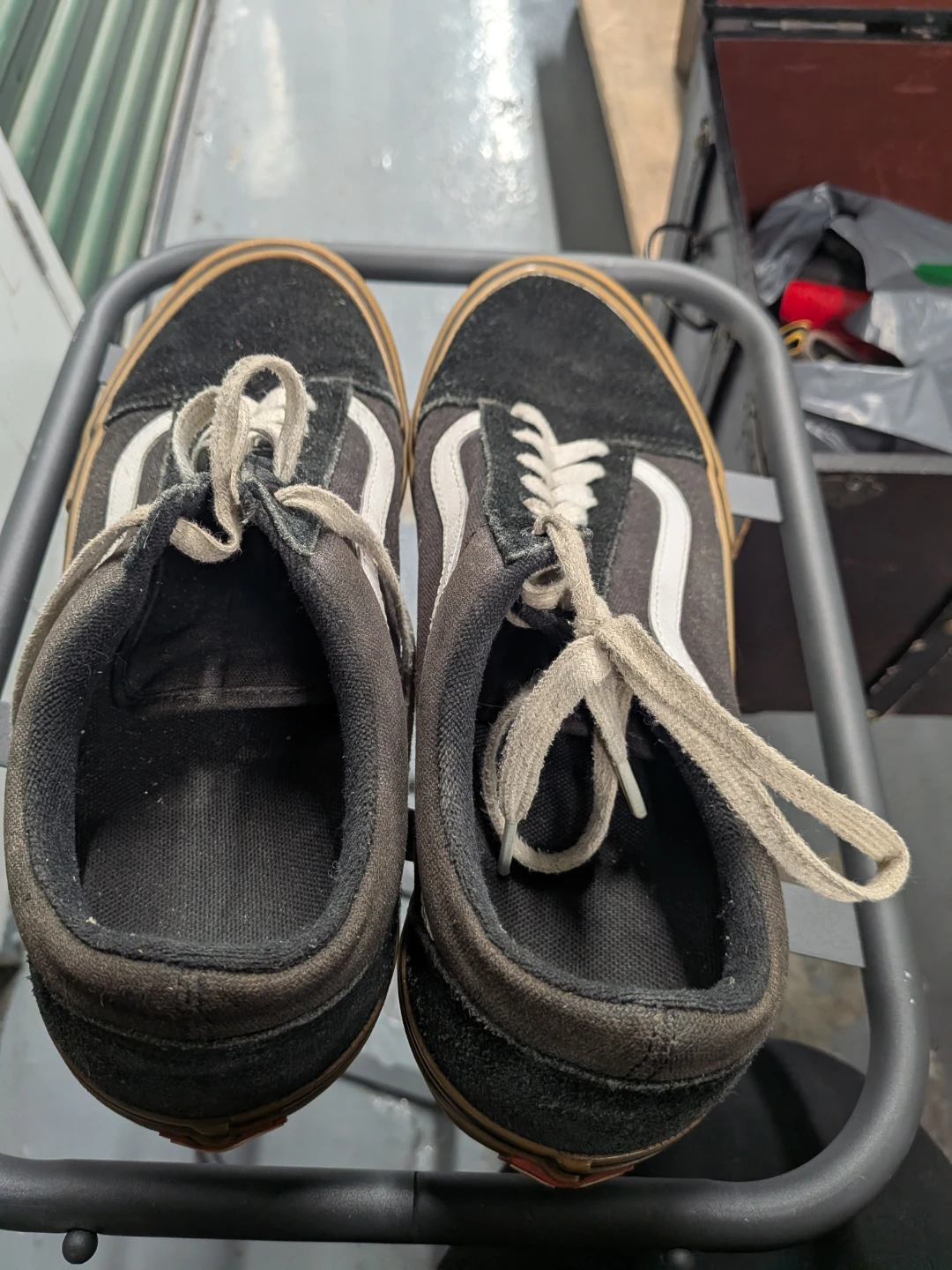Vans Old Skool Pro Skate Shoes Black Size 10.5