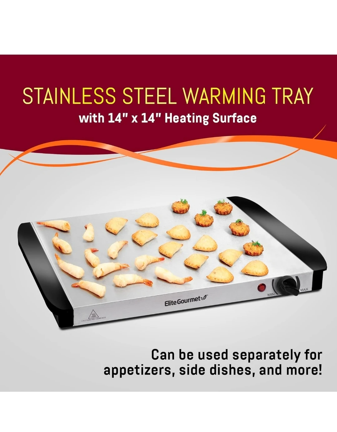 Elite Gourmet Buffet Warming Tray - photo 3