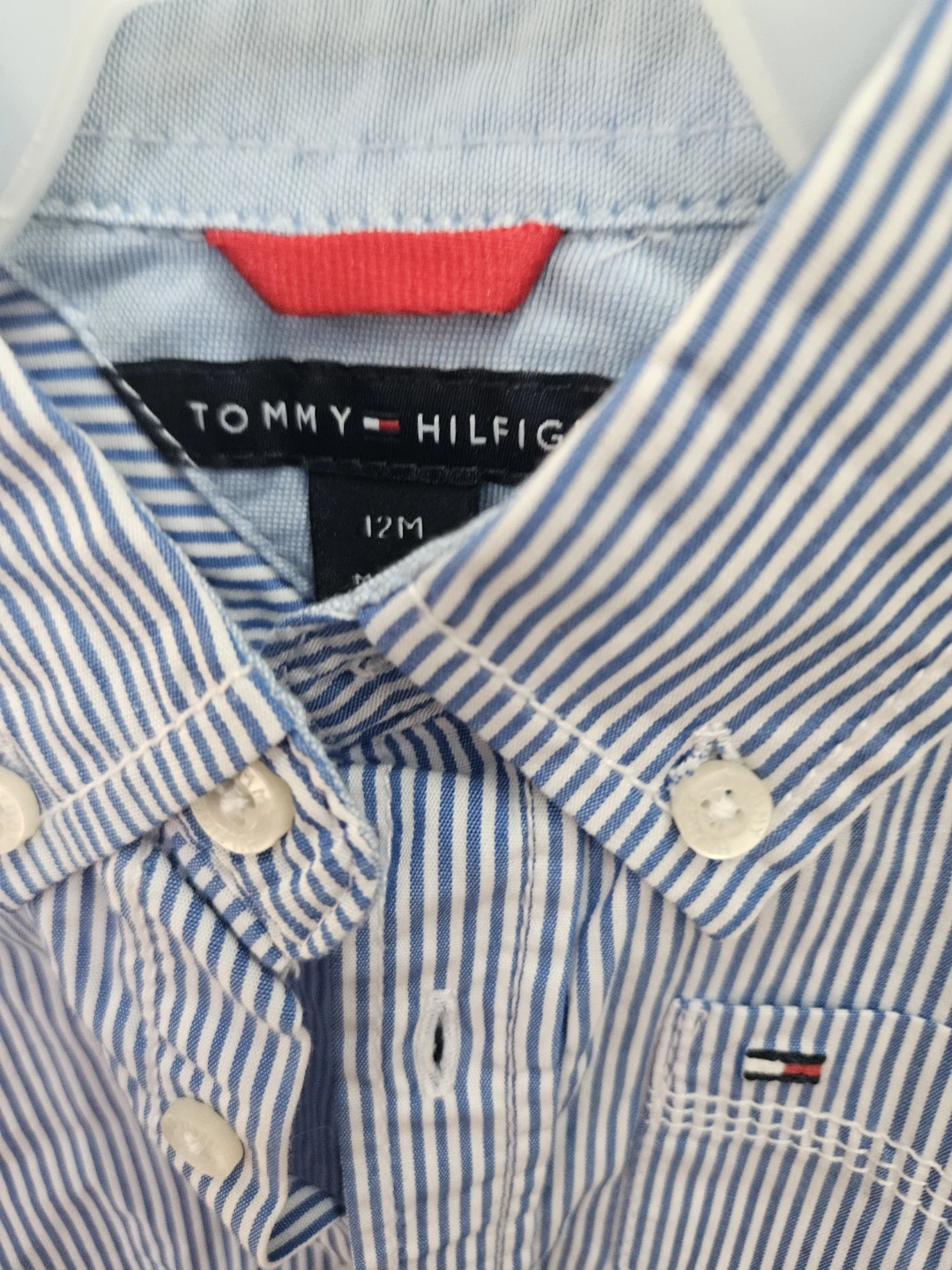 Tommy Hilfiger infant striped button-down shirt - photo 2