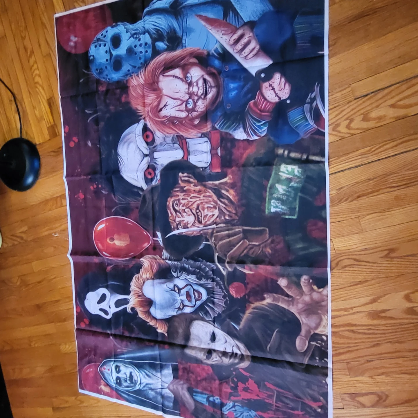 Horror Movie Character Wall Tapestry