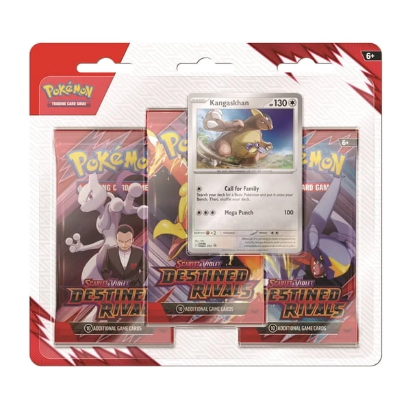 Pokémon Scarlet & Violet Destined Rivals Booster 3-Pack