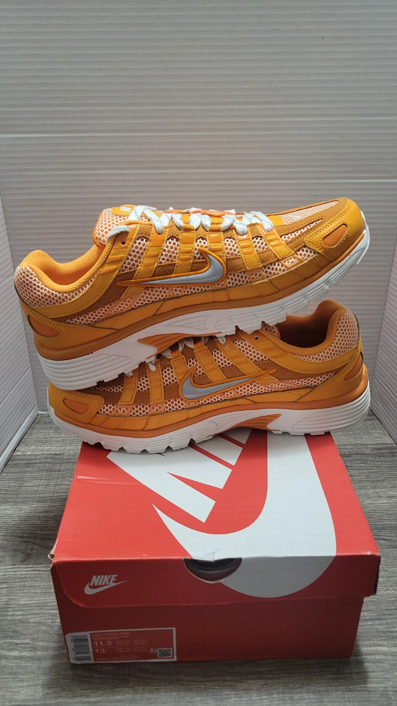 Nike P-6000 PRM Orange Sneakers Size 11.5 - photo 5