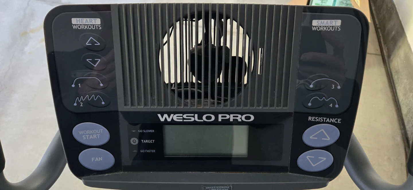 Weslo Pro 10.8x Recumbent Exercise Bike - photo 3