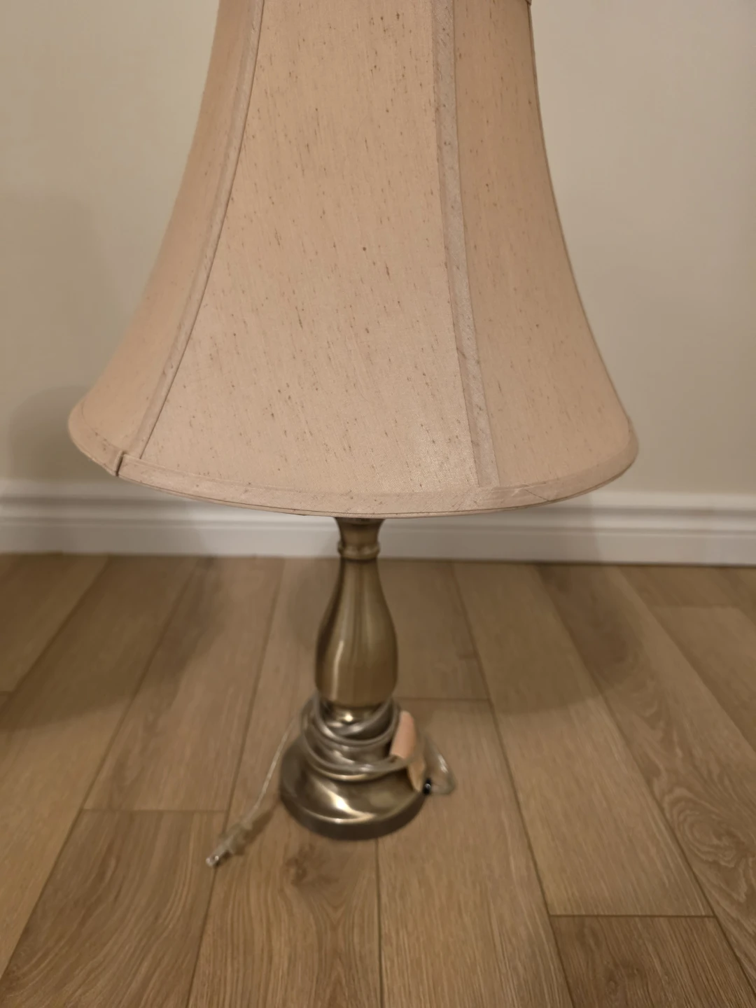 Set of Two Brass Table Lamps Great Condition - photo 3