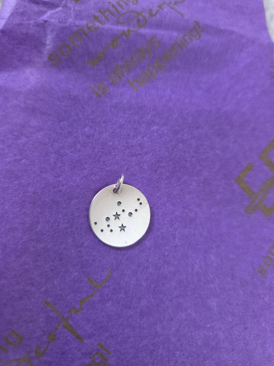 Virgo-Sterling Silver 925 Constellation Charm
