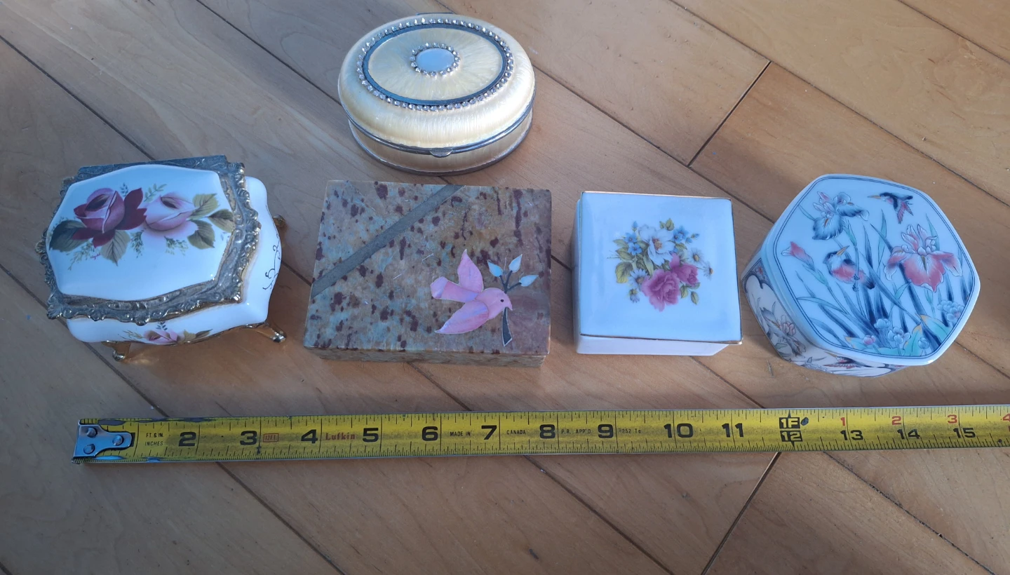 Vintage Decorative Trinket Boxes - photo 5