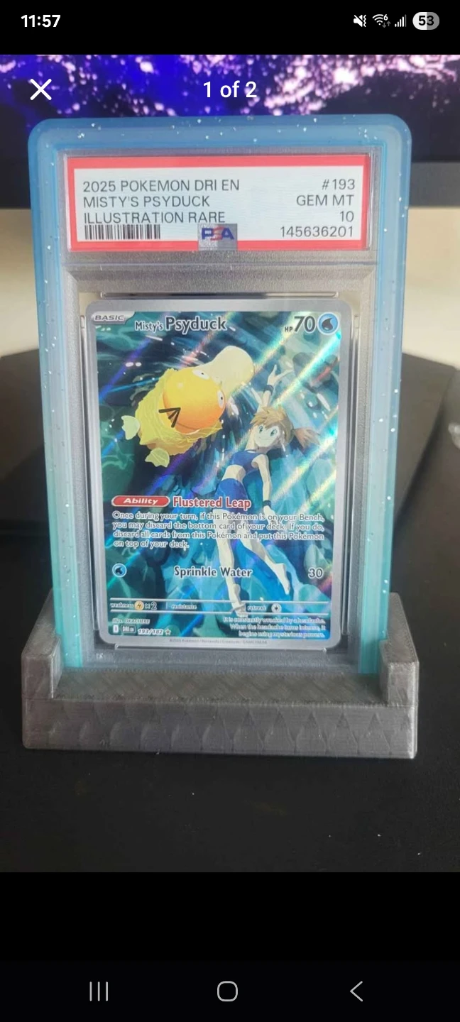 PSA 10 Misty's Psyduck Illustration Rare