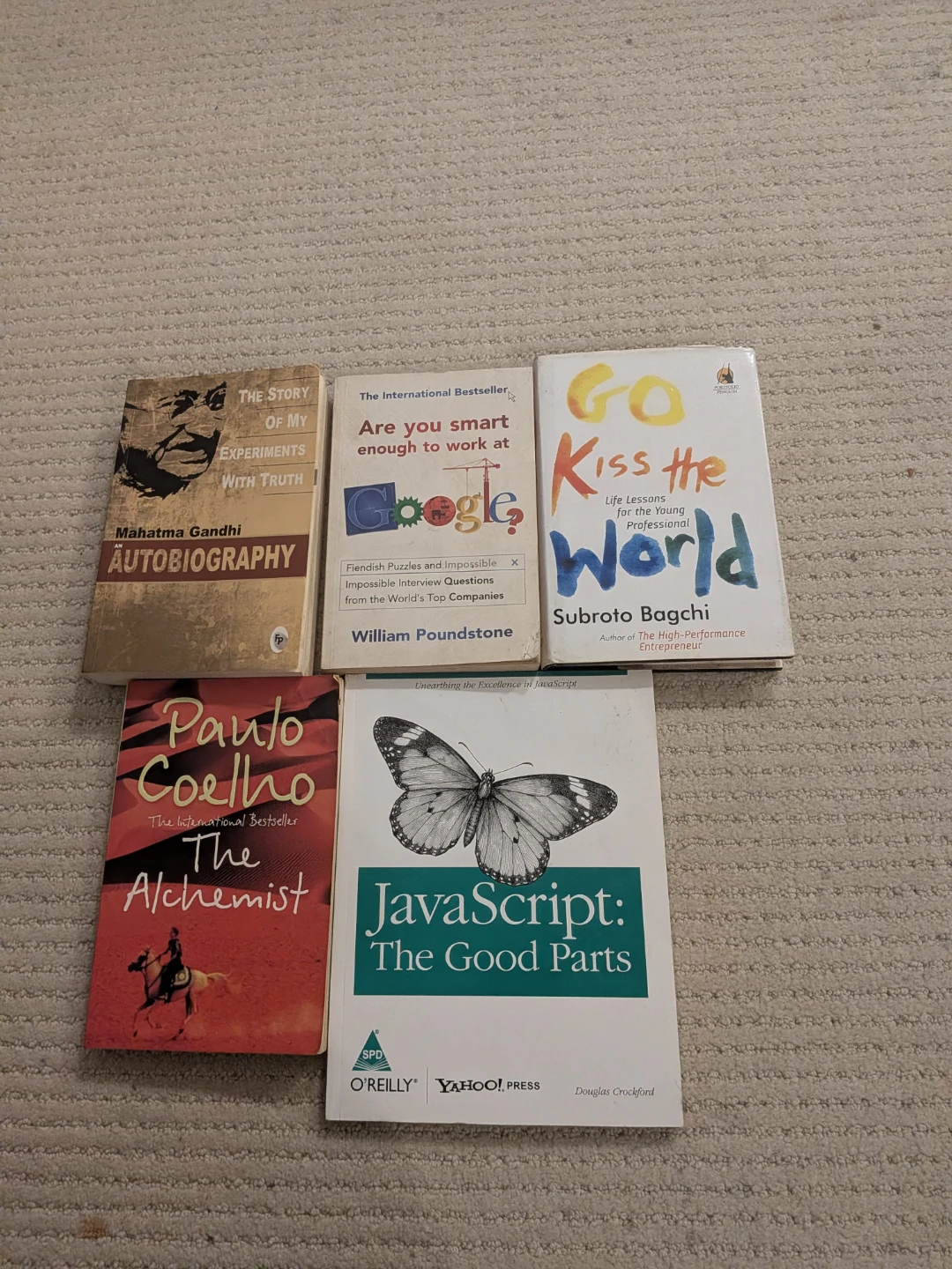 Set of 5 Assorted Non-Fiction and Tech Books