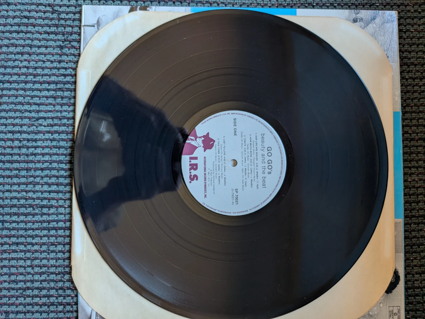 The Go-Go's Beauty and the Beat 1981 Canadian Vinyl LP - photo 3