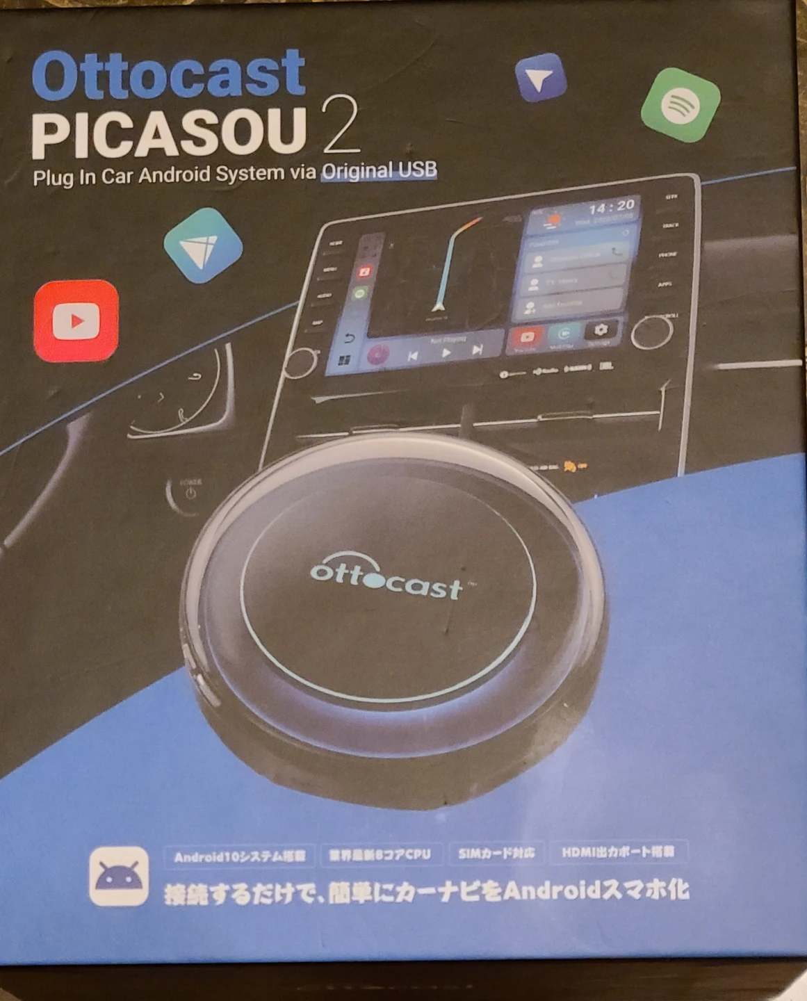Ottocast Picasou 2 Android Auto Adapter