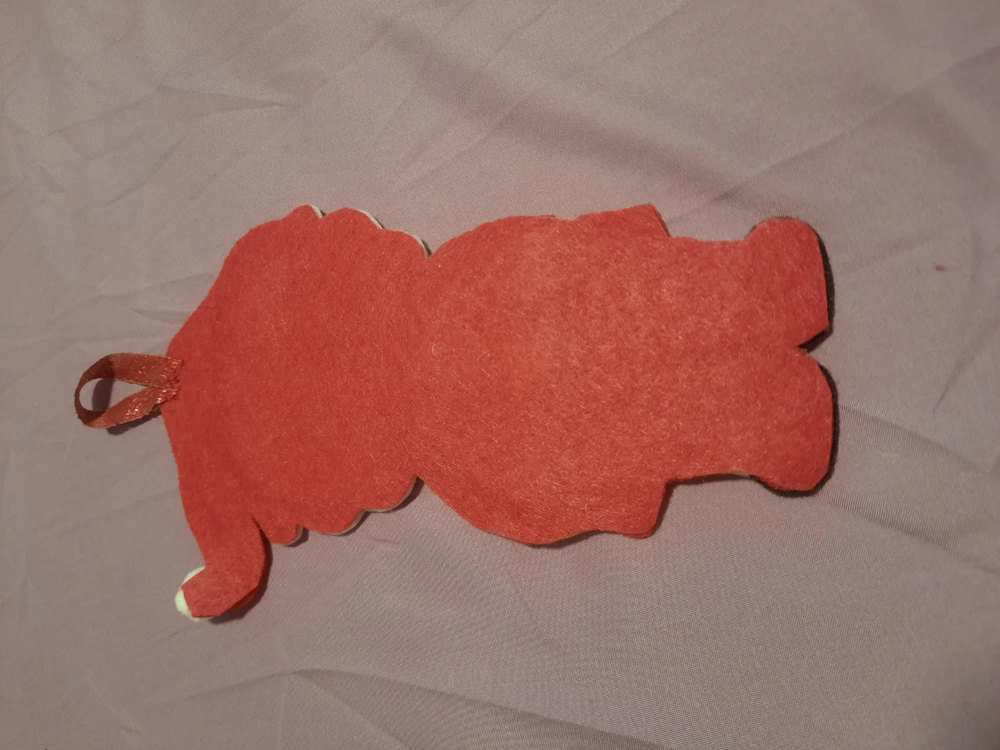 Handmade Felt Santa Ornaments - photo 5