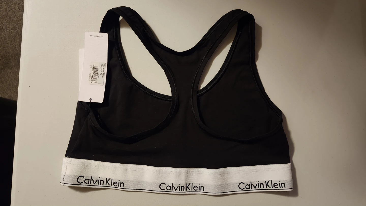Calvin Klein Modern Cotton Bralette Black Large - photo 2