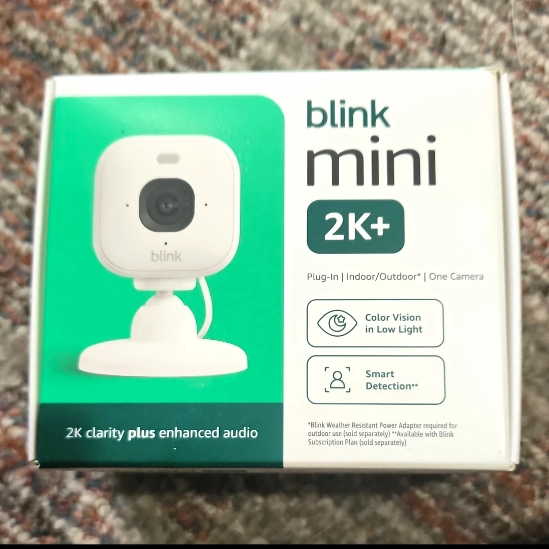 Blink Mini 2K+ Indoor/Outdoor Camera