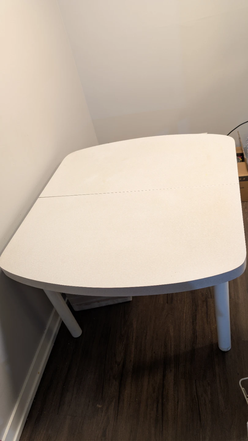 Expandable dining table with three chairs - photo 2