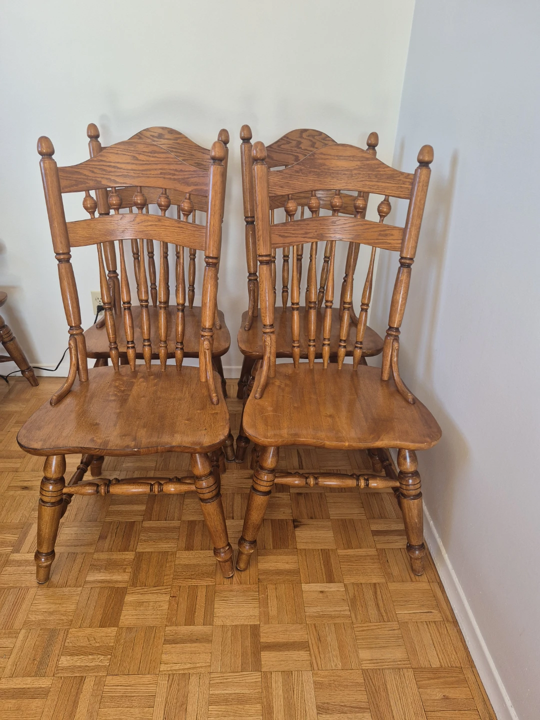 Solid Wood Dinning Set - photo 4