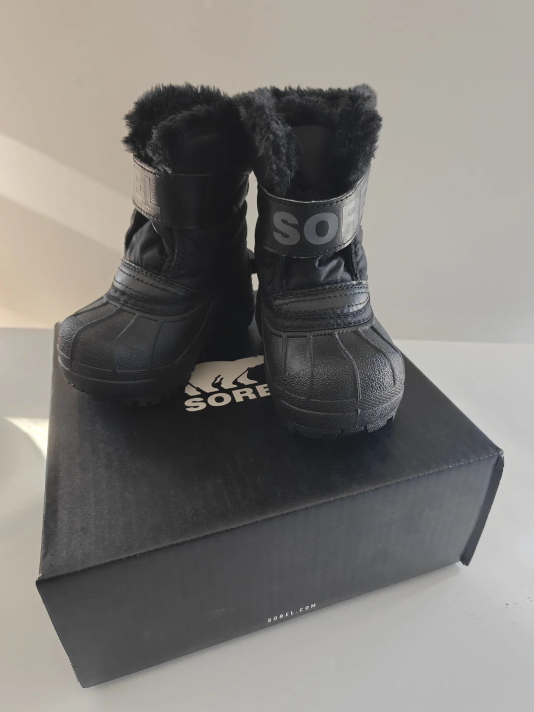 Sorel Toddler Snow Commander Boots Black 6C