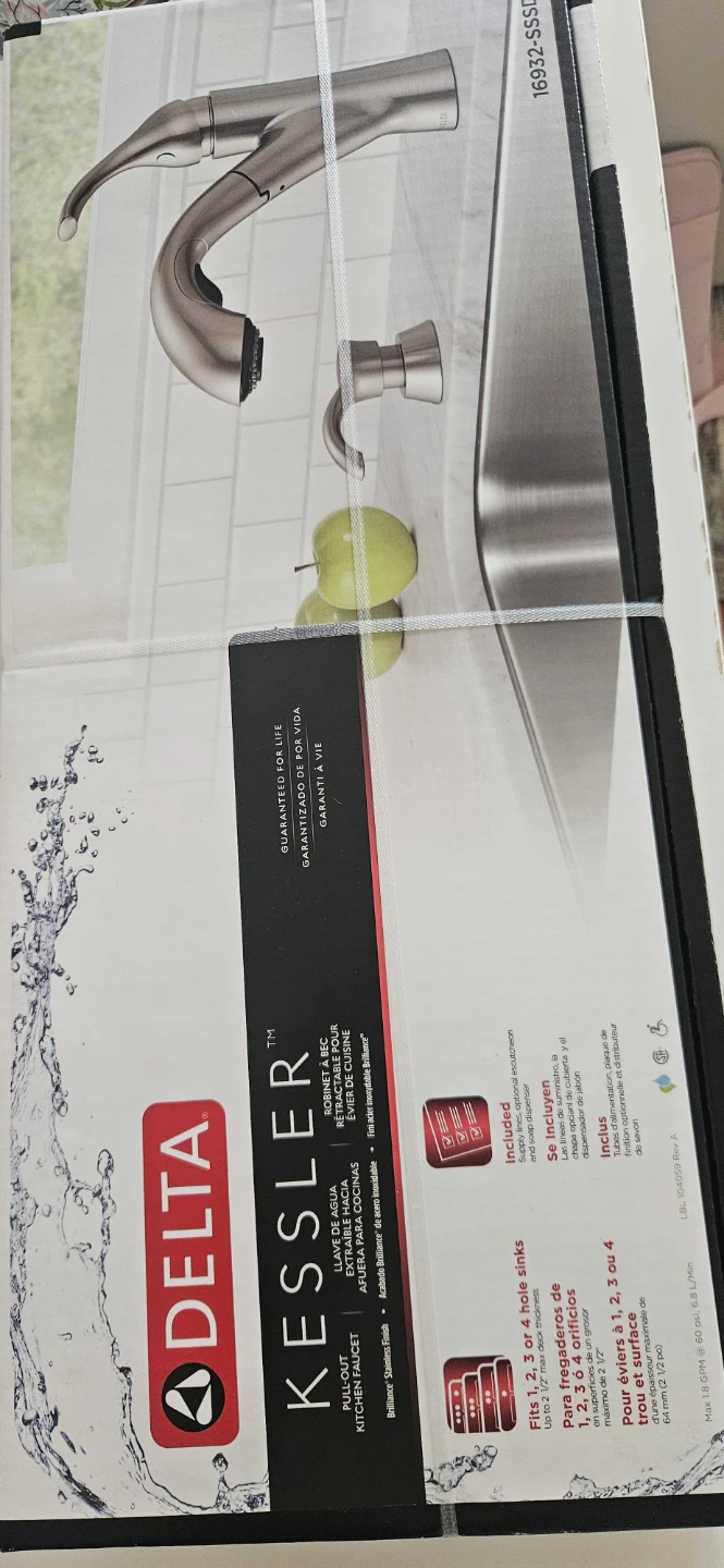 Delta Kessler Pull-Out Kitchen Faucet 16932-SSS - photo 2