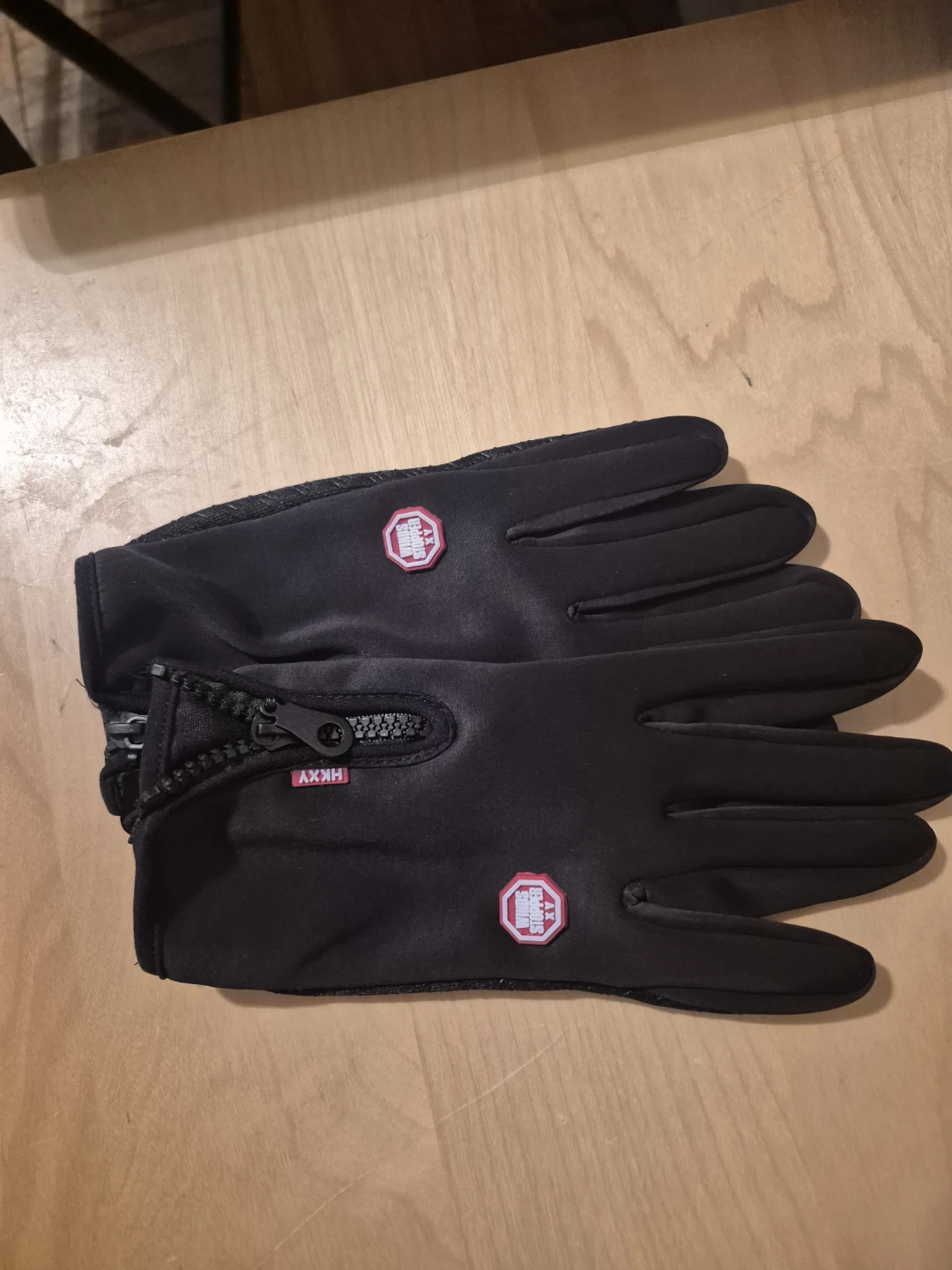 Black Windstopper M/M  Gloves with Zipper - photo 2
