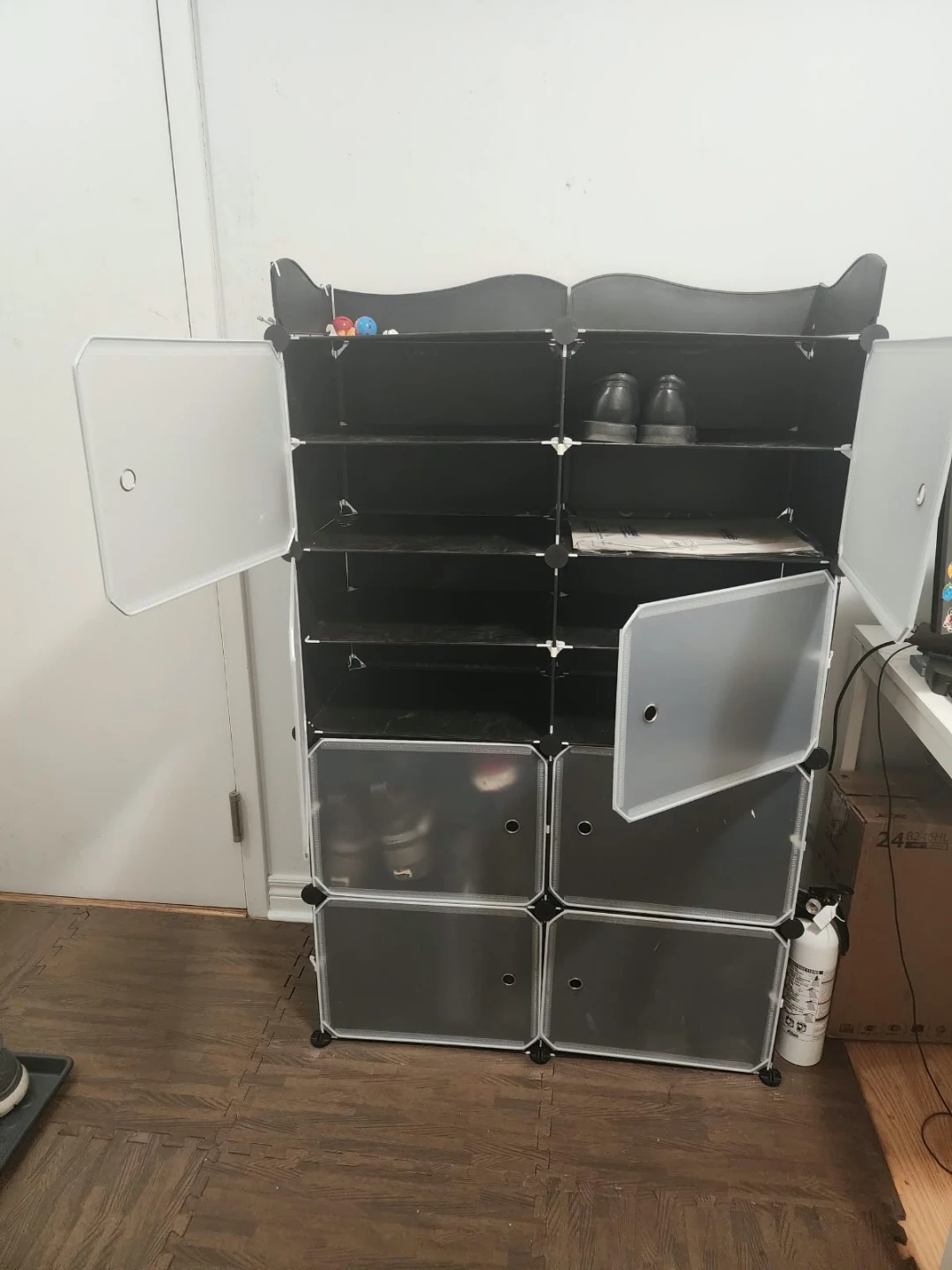 Modular Shoe Storage Cabinet