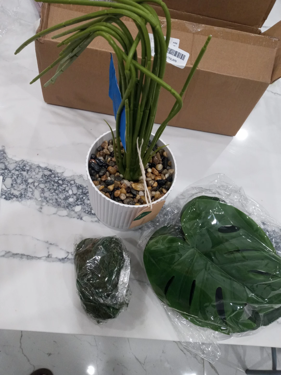 Der Rose Artificial Monstera Faux Plant - photo 4