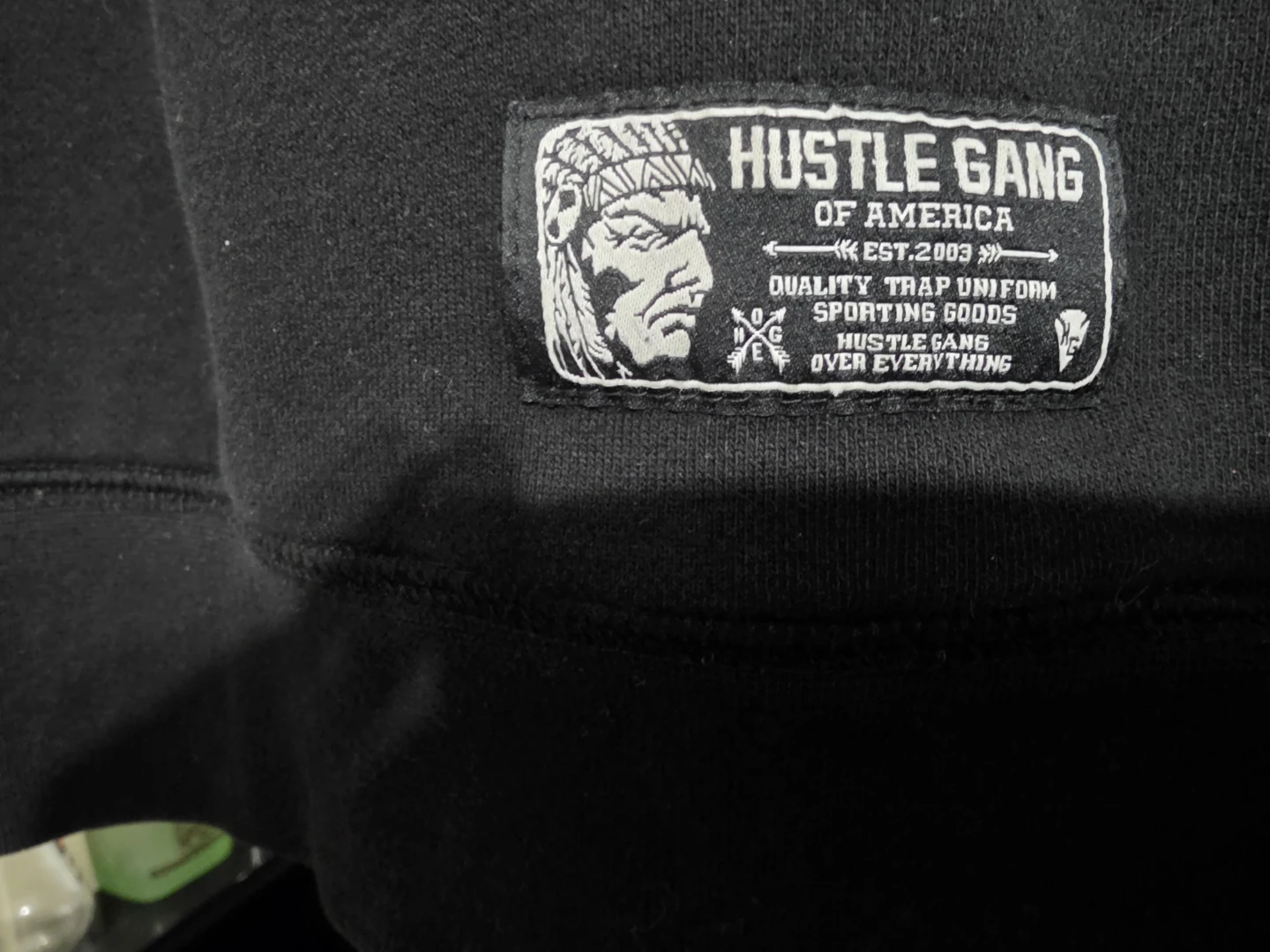 Hustle Gang Black Hoodie Large - photo 5