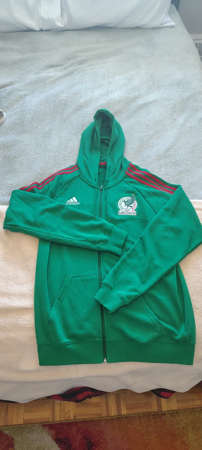 Adidas Mexico National Team Zip-Up Hoodie
