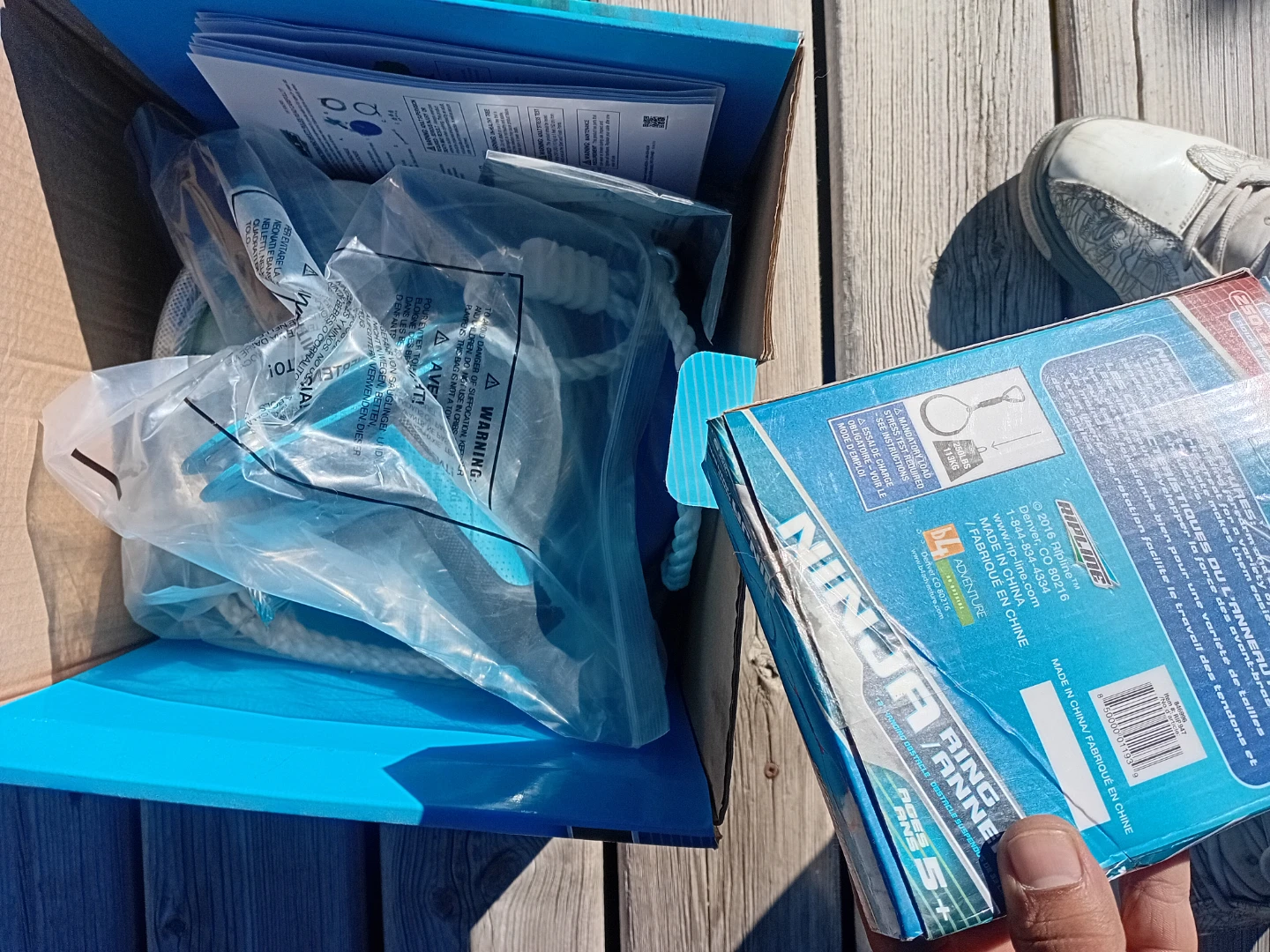 Ripline Zipline Epic 50' and Ninja Ring Set - photo 2