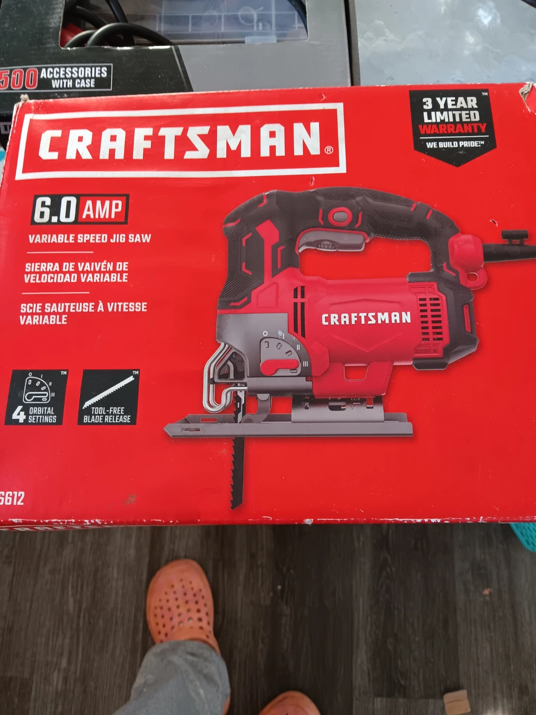 Craftsman 6.0 Amp Variable Speed Jig Saw