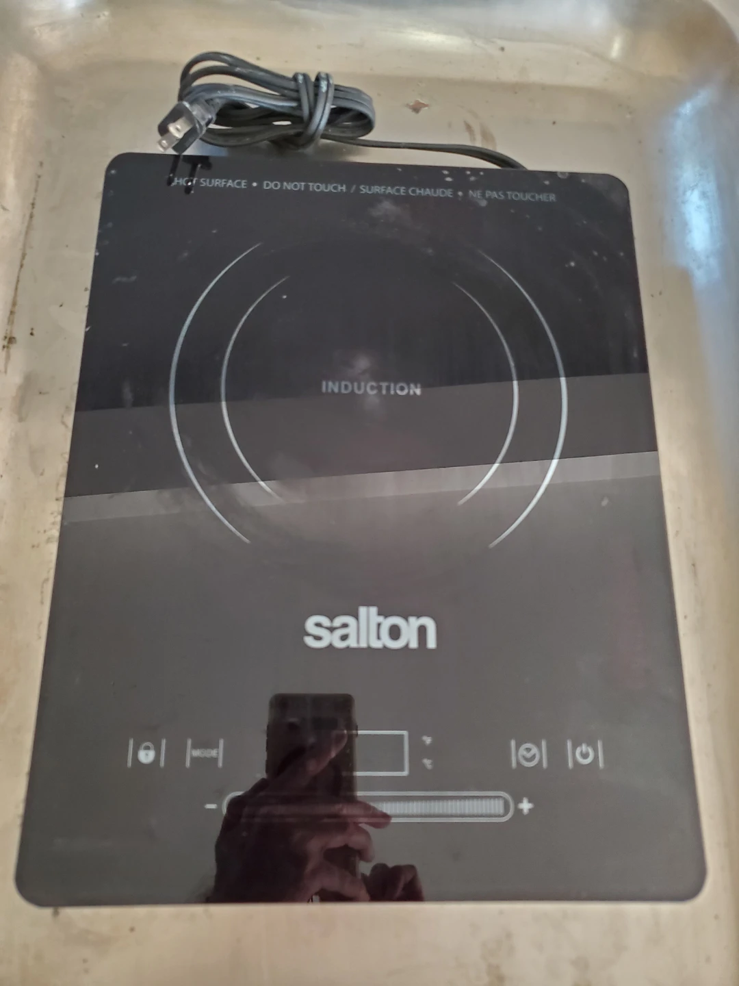 Salton Induction Cooktop large size