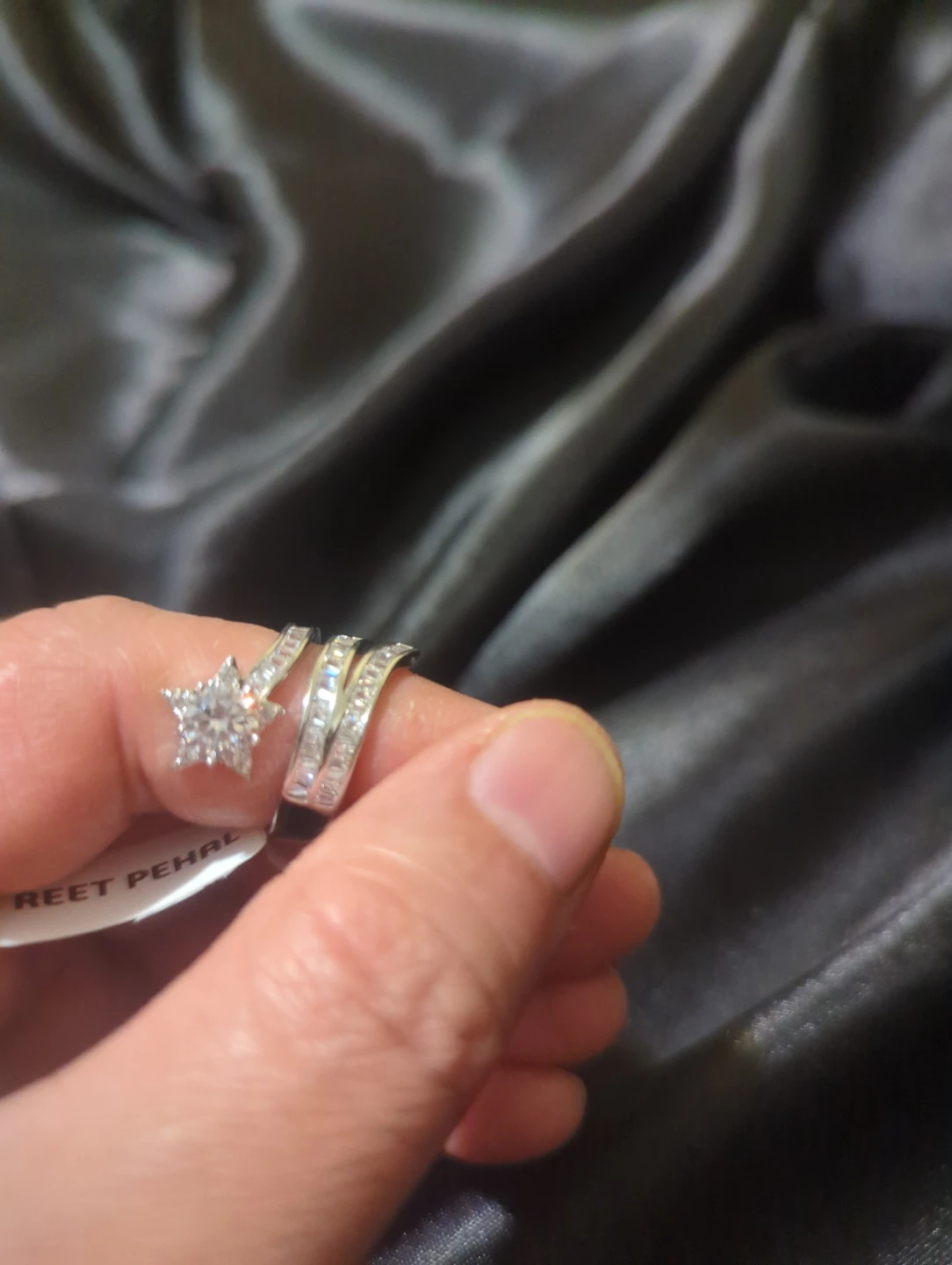 Reet Pehal Star Design Ring Set - photo 2