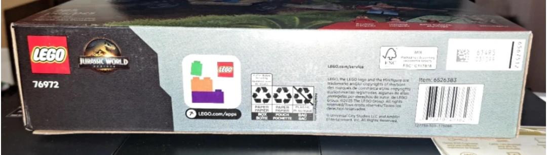 LEGO Jurassic World Raptor Off-Road Escape 76972 - photo 5