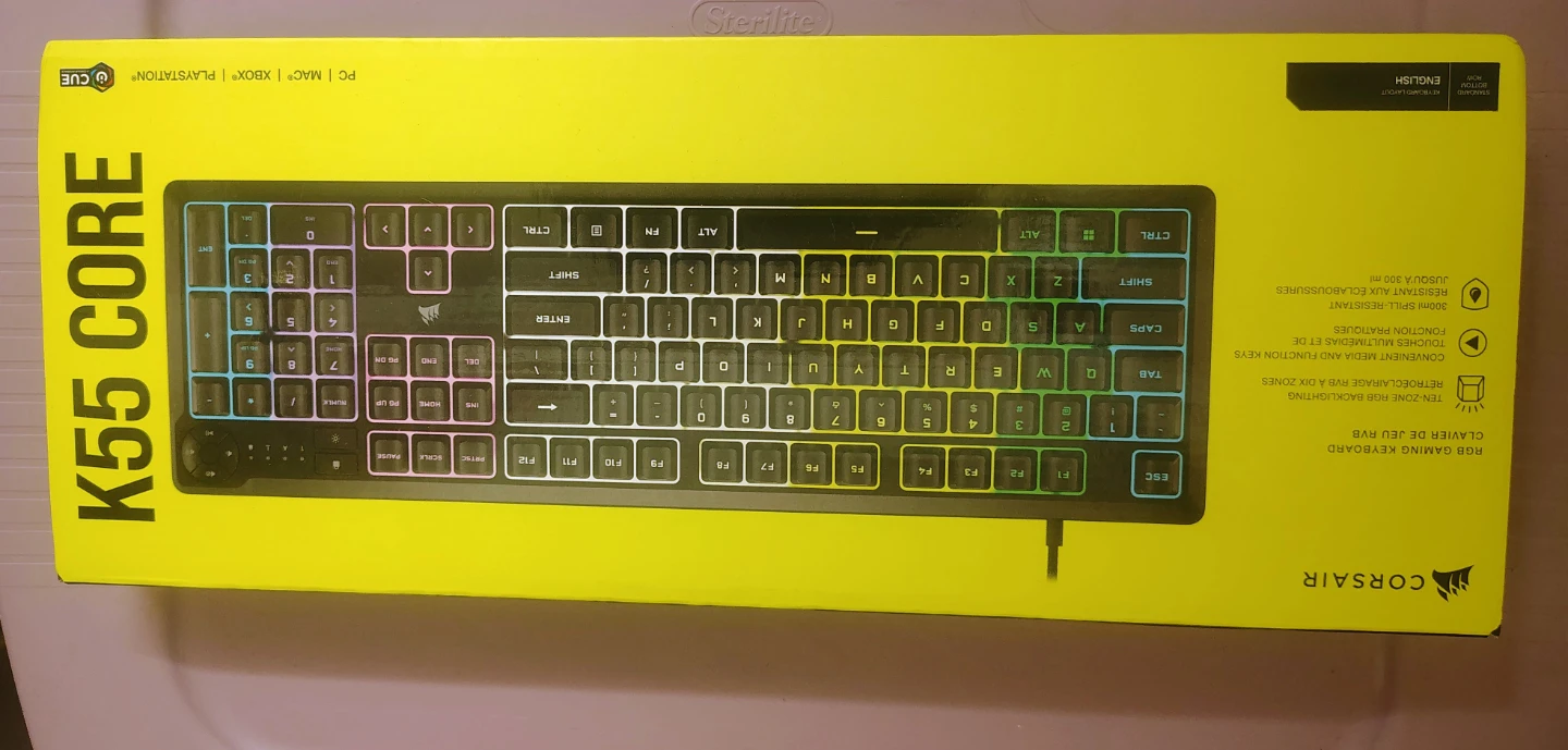 Corsair K55 CORE RGB Gaming Keyboard